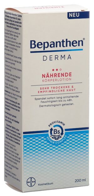 BEPANTHEN DERMA Körperlot nährend        Tb 200 ml