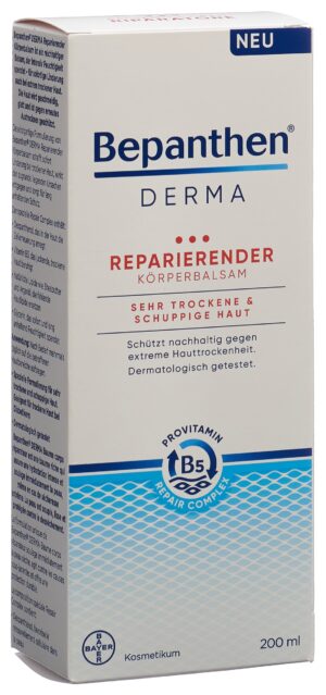 BEPANTHEN DERMA Körperbalsam reparierend Tb 200 ml
