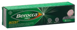 BEROCCA PRO Boost Brausetabl             Ds 15 Stk