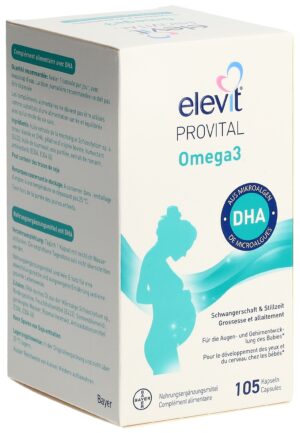 ELEVIT PROVITAL Omega3 Kaps          Blist 105 Stk
