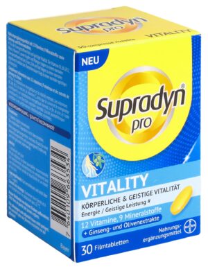 SUPRADYN pro Vitality Filmtabl           Ds 30 Stk
