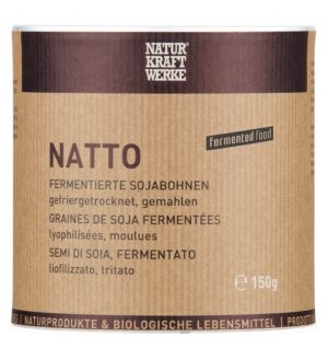 NATURKRAFTWERKE Natto Sojabohnen gemahlen    150 g