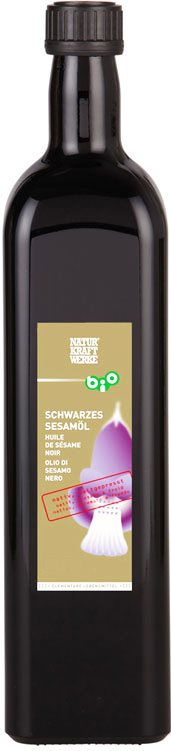 NATURKRAFTWERKE Schwarzes Sesamoel Bio 1000 ml