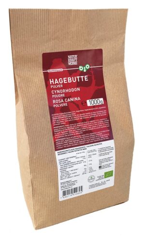 NATURKRAFTWERKE Hagebutte Pulver Bio NFP 1000 g