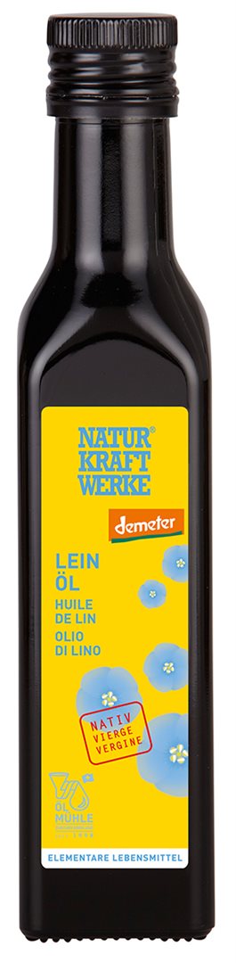 NATURKRAFTWERKE Leinöl nativ Demeter        250 ml