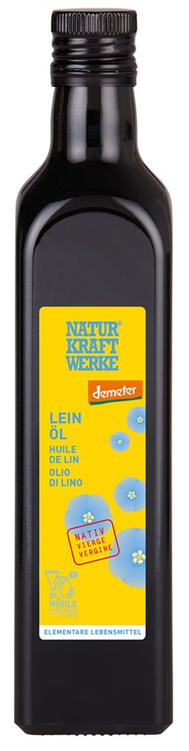 NATURKRAFTWERKE Leinöl nativ Demeter        500 ml