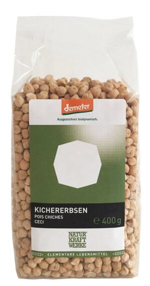 NATURKRAFTWERKE Kichererbsen Demeter Btl 400 g