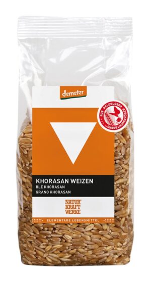 NATURKRAFTWERKE Khorasan Weizen Demeter Btl 400 g