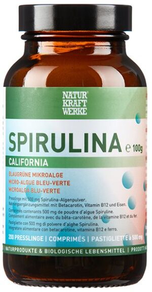 NATURKRAFTWERKE Spirulina Californ Pressl  200 Stk