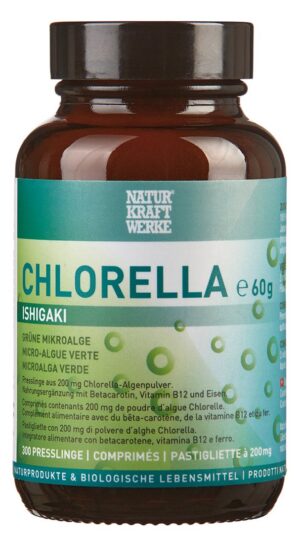 NATURKRAFTWERKE Chlorella Ishigaki Pressl  300 Stk