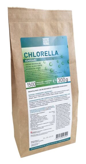 NATURKRAFTWERKE Chlorella Ishigaki Pressl 1500 Stk