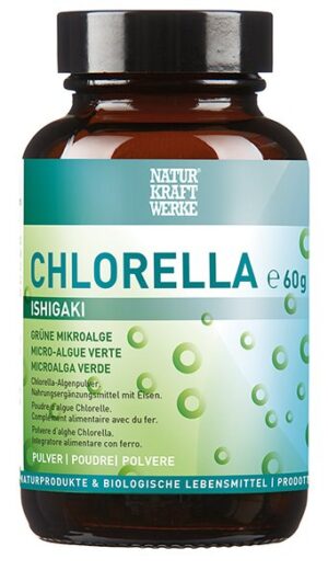 NATURKRAFTWERKE Chlorella Ishigaki Pulver 60 g