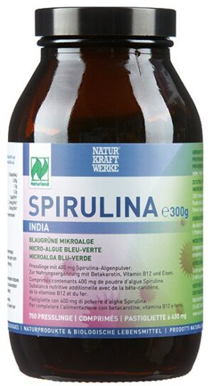 NATURKRAFTWERKE Spirulina India Press Bio 750 Stk