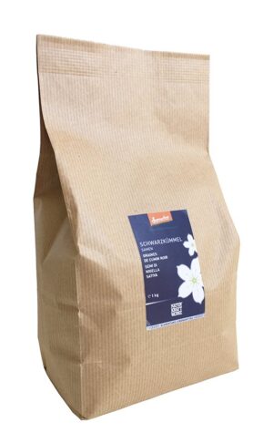 NATURKRAFTWERKE Schwarzkuemmel Samen Demeter 1 kg