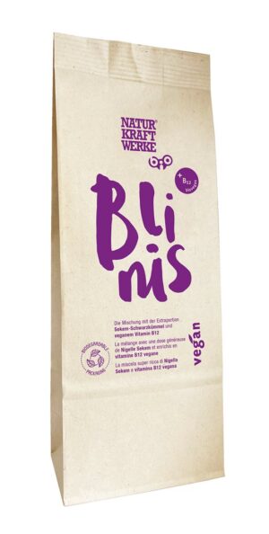 NATURKRAFTWERKE Blinis Mix mit B12 Bio 150 g