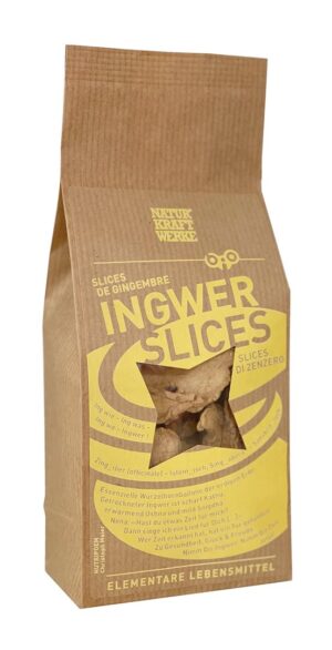 NATURKRAFTWERKE Ingwer Slices Bio/kbA Btl 90 g