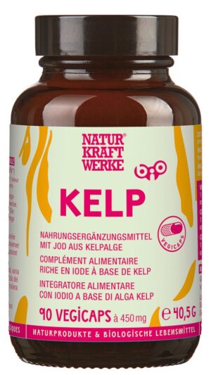 NATURKRAFTWERKE Kelp Vegicaps 450 mg BiGlas 90 Stk
