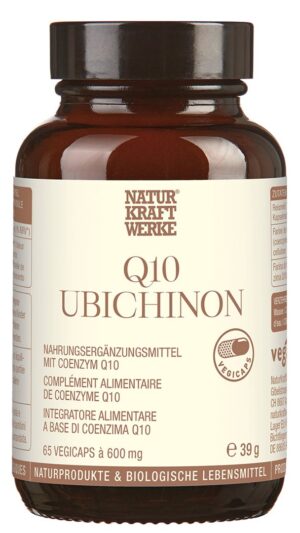 NATURKRAFTWERKE Q10 Ubichin Vegicaps 600 mg 65 Stk