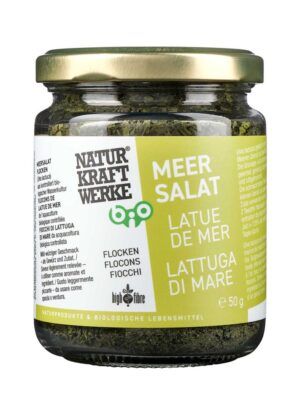 NATURKRAFTWERKE Meersalat Flocken Bio    Glas 50 g