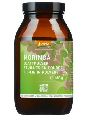NATURKRAFTWERKE Moringa Blattpulver Demeter  180 g