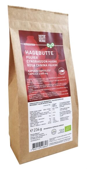 NATURKRAFTWERKE Hagebutte Vegicaps Bio Btl 390 Stk