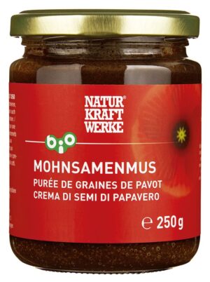NATURKRAFTWERKE Mohnsamenmus Bio 250 g