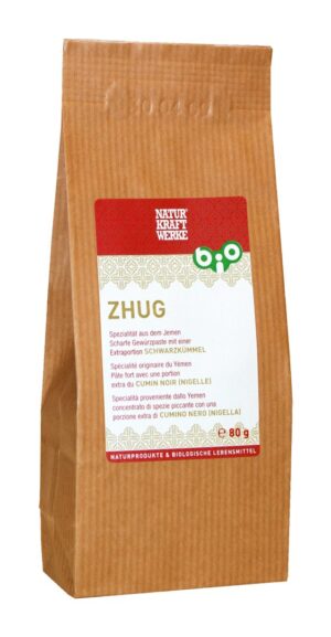 NATURKRAFTWERKE Zhug Gewuerzmischung Bio 80 g