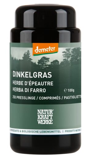 NATURKRAFTWERKE Dinkelgras Pressl Demet(n) 250 Stk
