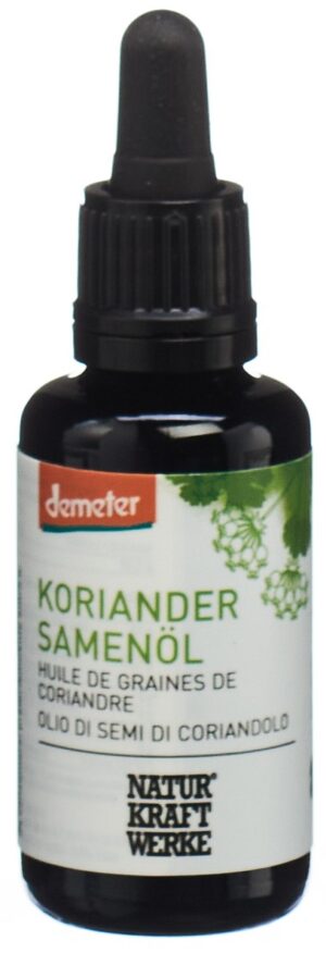 NATURKRAFTWERKE Koriandersamenöl Demeter  Fl 30 ml
