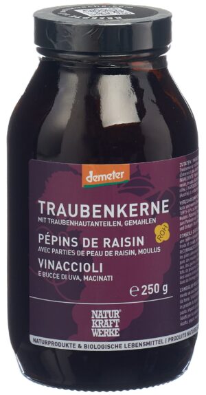 NATURKRAFTWERKE Traubenkerne gem Demeter 250 g