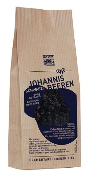 NATURKRAFTWERKE Schwarze Johannisbeeren Bio  150 g