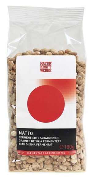 NATURKRAFTWERKE Natto Sojabohnen ganz 180 g