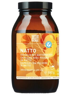 NATURKRAFTWERKE Natto Pulver Vegicaps 390 Stk