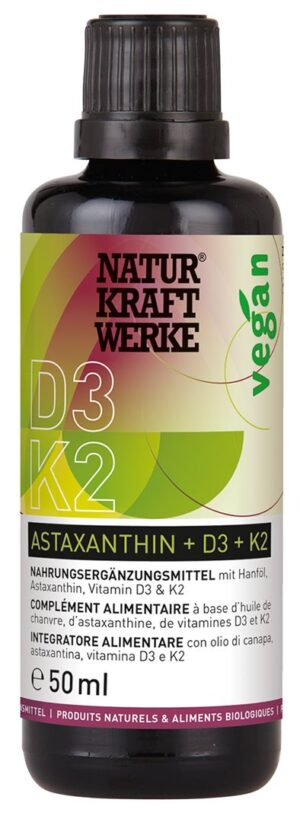 NATURKRAFTWERKE Vitamin D3/K2 vegan 50 ml