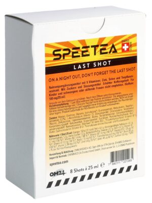 OMNIMEDICA Last Shot SPEETEA 8 Fl 25 ml