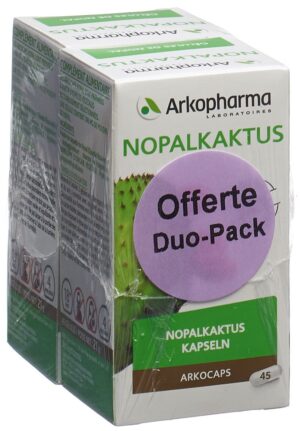 ARKOCAPS Nopalkaktus Kaps VG Duo          2 45 Stk