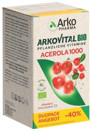 ARKOVITAL Acero Arko Tabl 1000 mg Bio D   2 30 Stk