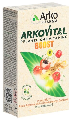 ARKOVITAL Acerola Boost Kautabl          Fl 24 Stk