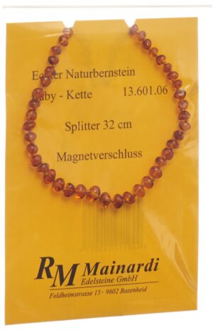 MAINARDI Natur Bernstein 32cm Splitt Magnetversch
