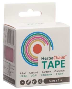 HERBACHAUD Tape 5cmx5m pink