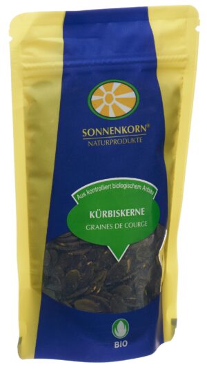 SONNENKORN Kürbiskerne Bio Knospe            200 g