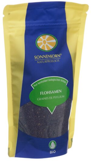 SONNENKORN Flohsamen Bio Knospe              220 g