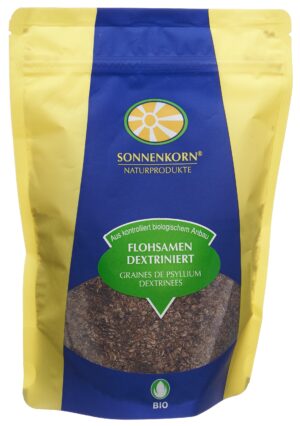 SONNENKORN Flohsamen dextriniert Bio Knospe  250 g