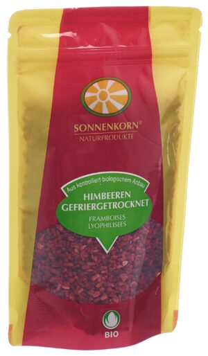 SONNENKORN Himbeeren gefriergetrock Bio Knosp 40 g