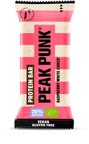 PEAK PUNK Bio Oat Prot Flapj Rasp Crisp       55 g