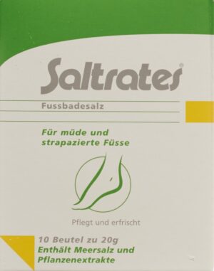 SALTRATES Fussbadesalz                 10 Btl 20 g