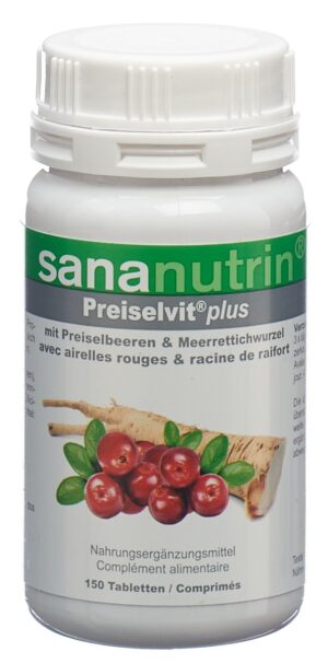 SANANUTRIN Preiselvit plus Tabl         Ds 150 Stk