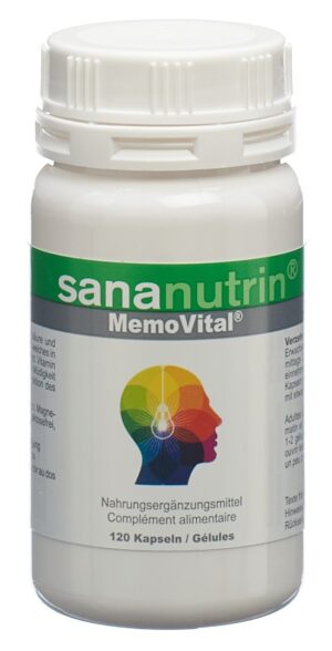 SANANUTRIN MemoVital Kaps Ds 120 Stk