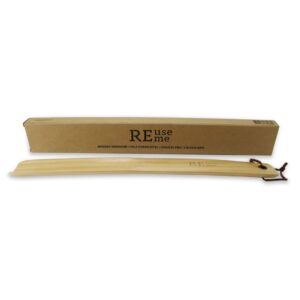 REUSEME Schuhloeffel aus Bambus 30x3.5cm