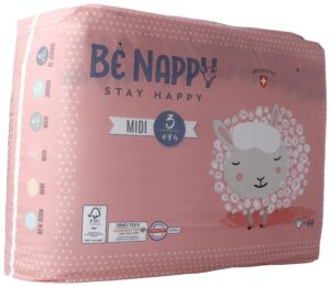 BE NAPPY Windeln Gr3 4-9kg Midi             44 Stk